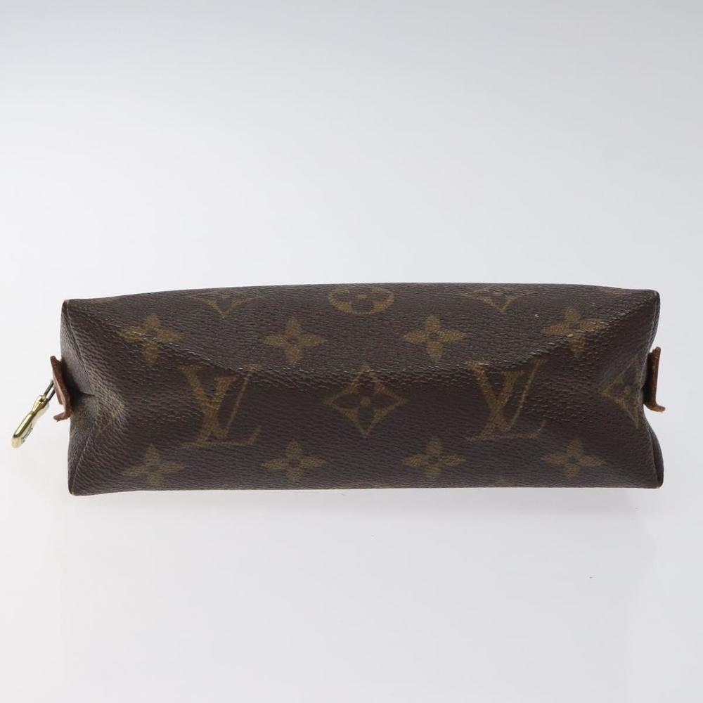 LOUIS VUITTON Monogram Pochette Cosmetic PM Cosmetic Pouch M47515 LV Auth fm4619 - Picture 6 of 16